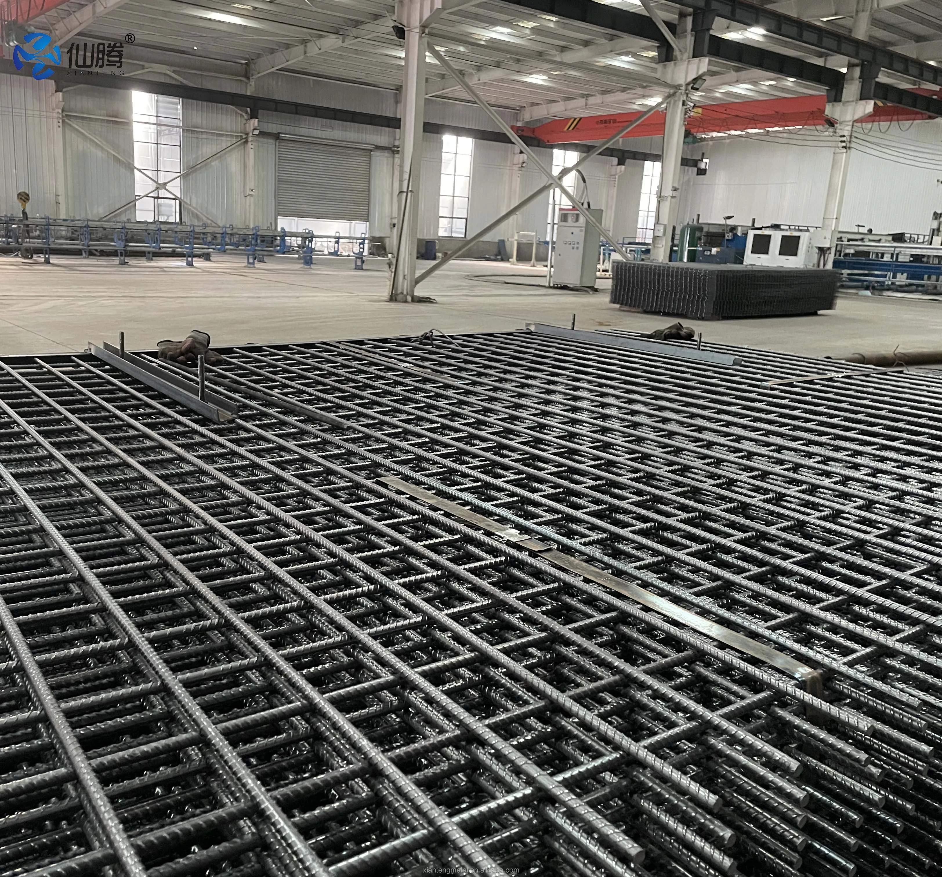 Мостовая стальная арматура сварная сетка прочность на растяжение 550 Резьбовая проволочная