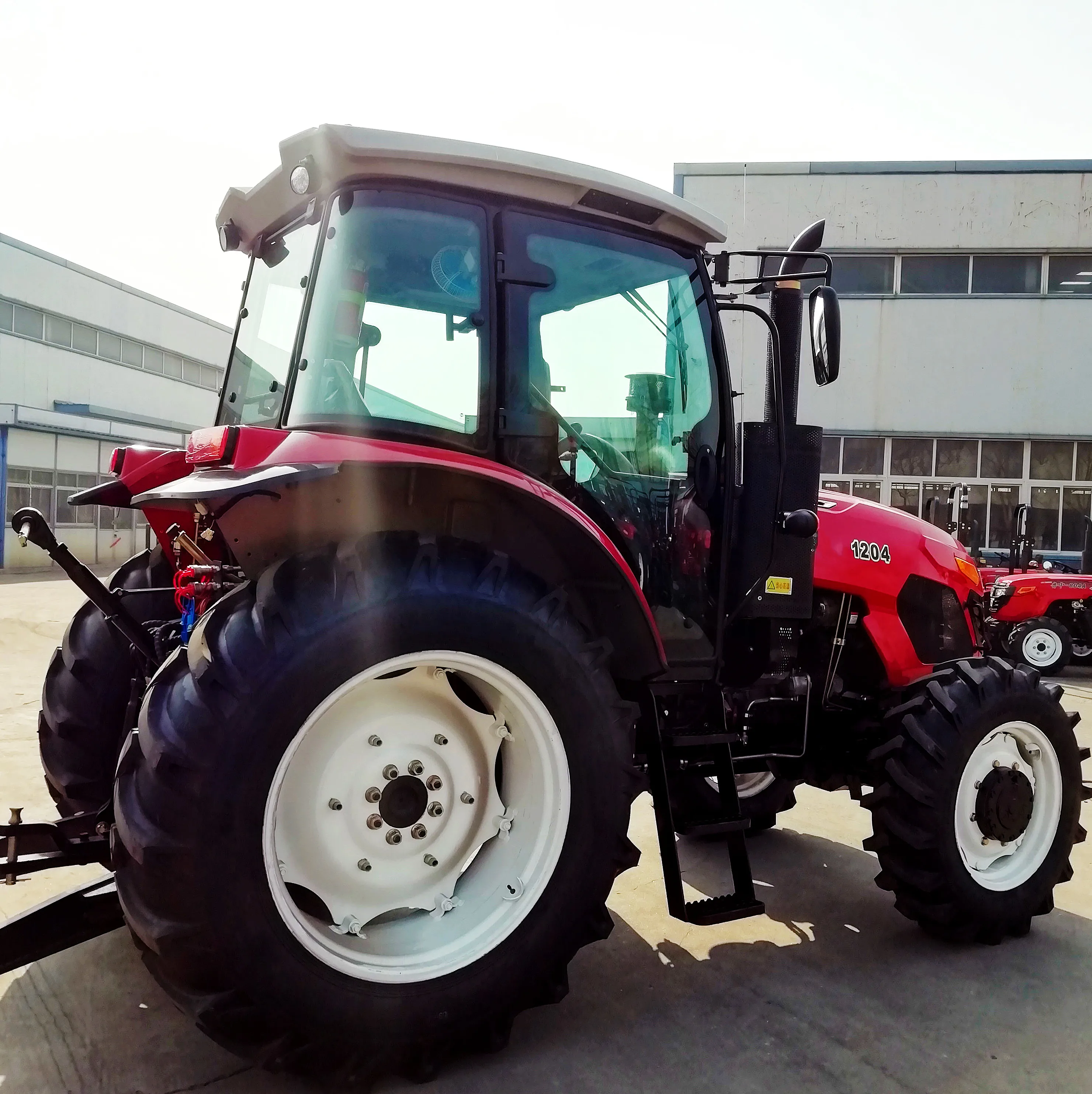  1204 высокое качество и длительный срок службы wd 40 тракторы 90hp 100hp 120hp 4X4 4WD мини трактор сельское хозяйство с фронтальным