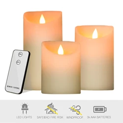 Mescente recharge led candle light with swirling glitter, electric led lights candle