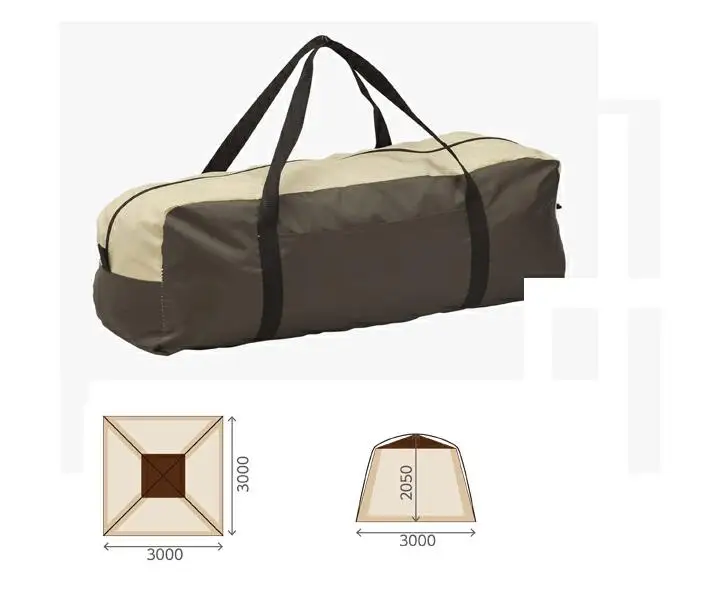 150D Oxford Multi Person Screen House Mesh Net Wall Shelter Gazebos Camping Canopy Tent