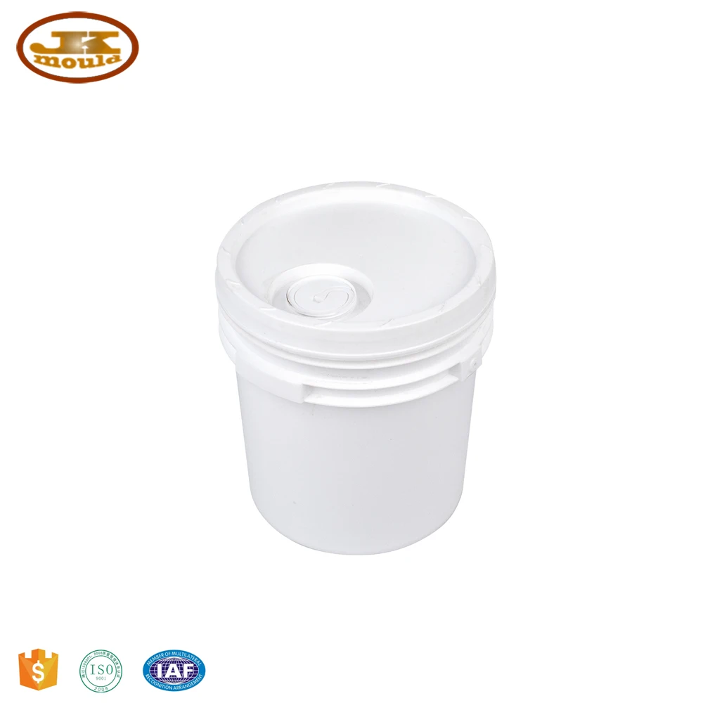 PP plastic 20 liter bucket injection mold paint bucket mould