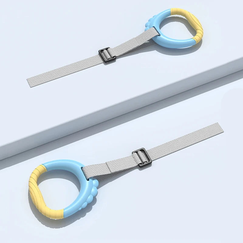 Gymnastics Rings For Kid Adult ABS Gym Ring Adjustable Straps Buckles Pull-up Workout Fitness Artistic Gymnastics Equipment Home