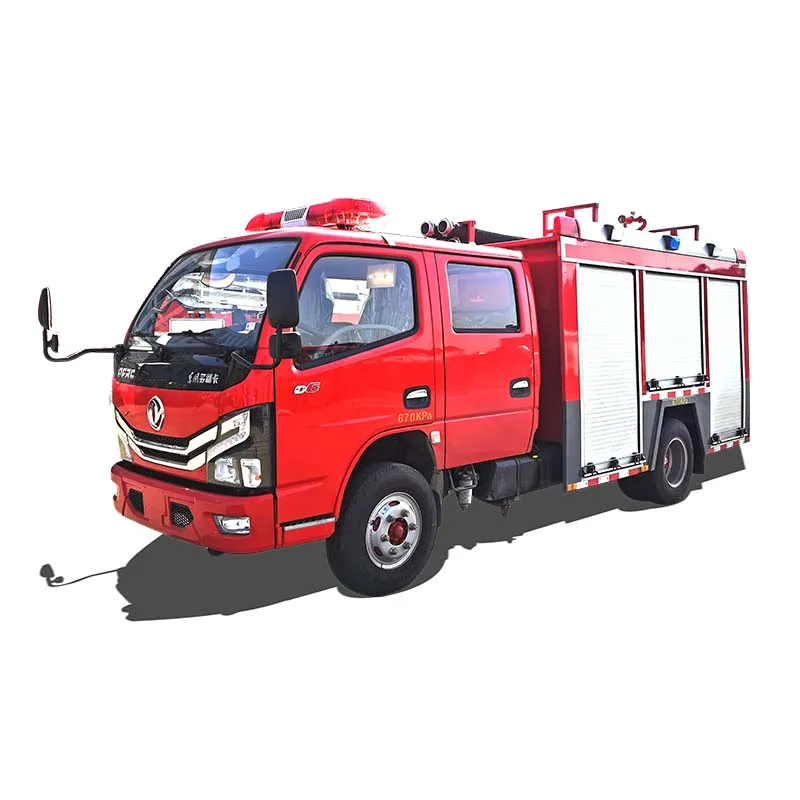 Пожарная машина Dongfeng 2500L 4x2 пожарная типа воды и пены по низкой цене для продажи