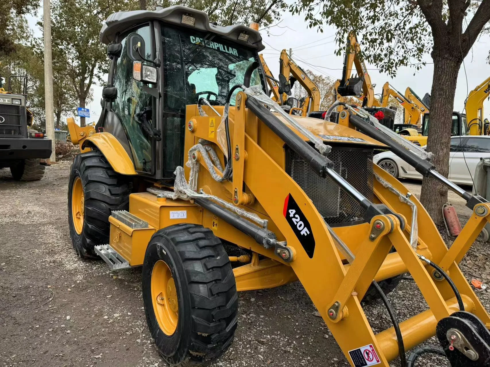 Used Caterpillar 420F2 Backhoe Loader Cat 420f 416E used loaders for sale Secondhand original japan cat 420F backhoe loader ai