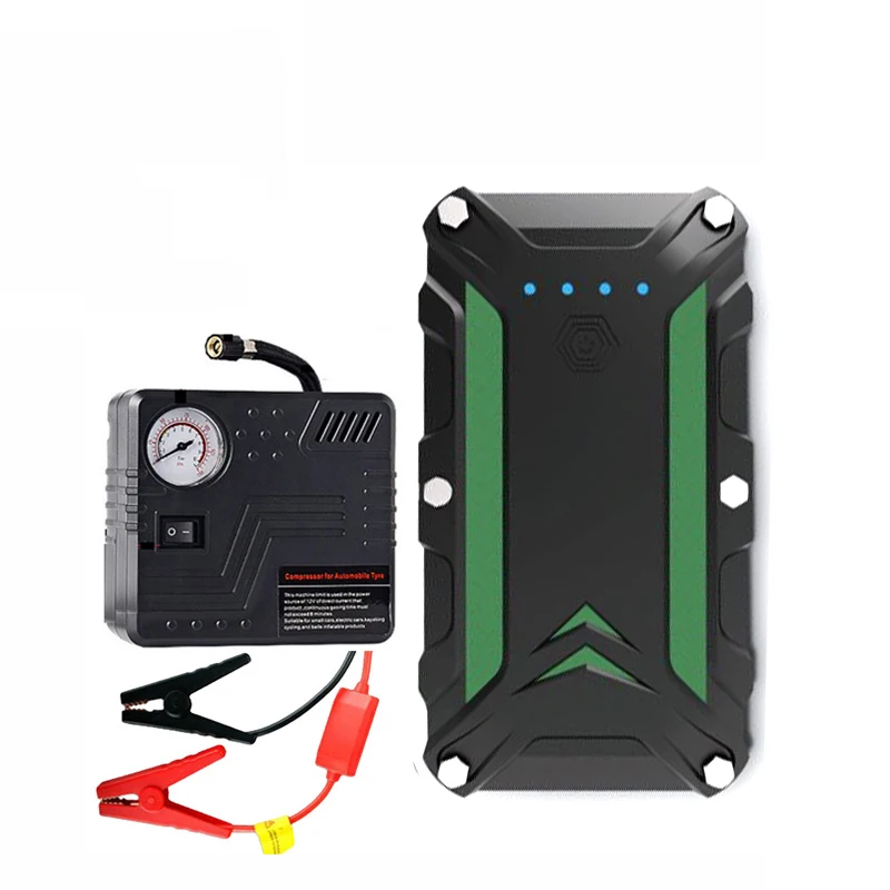 Portable Charger Starting Device Emergency tool multi-function battery portable 12V car jump starter With box