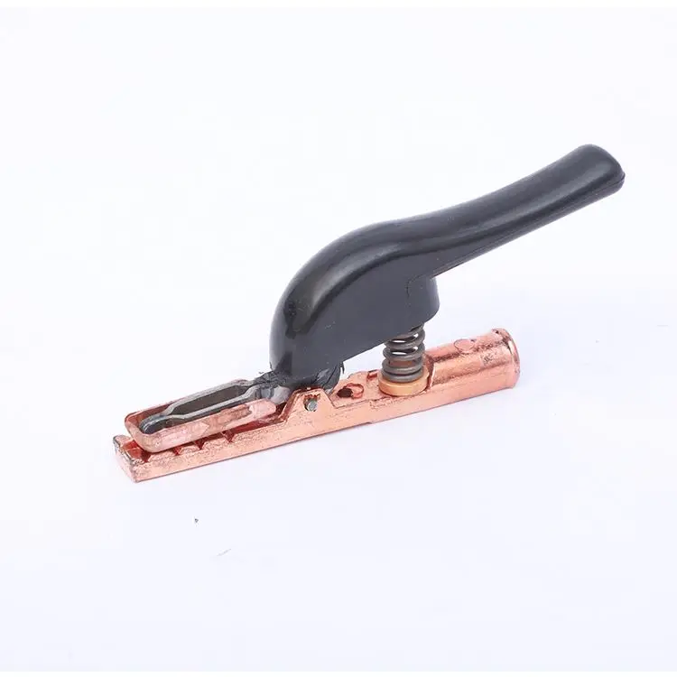 Professional manufacture weld holders arc electrode magnet angle 800A coper curved handles welding holder