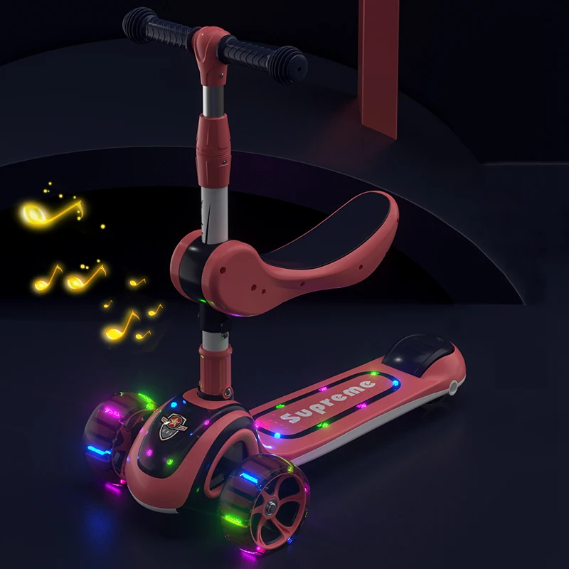 Детский складной монопатин