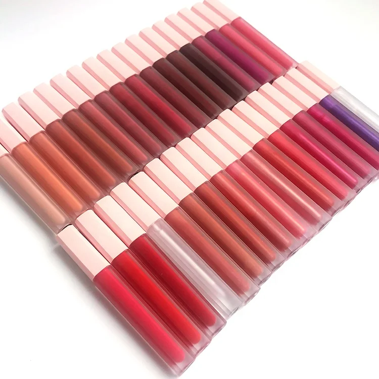 wholesale private label lip gloss Professional high quality vegan matte lip makeup lipstick matte liquid lipstick