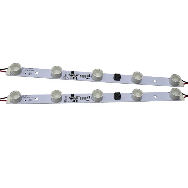 CRI80 high power LED edge lit light module for fabric box