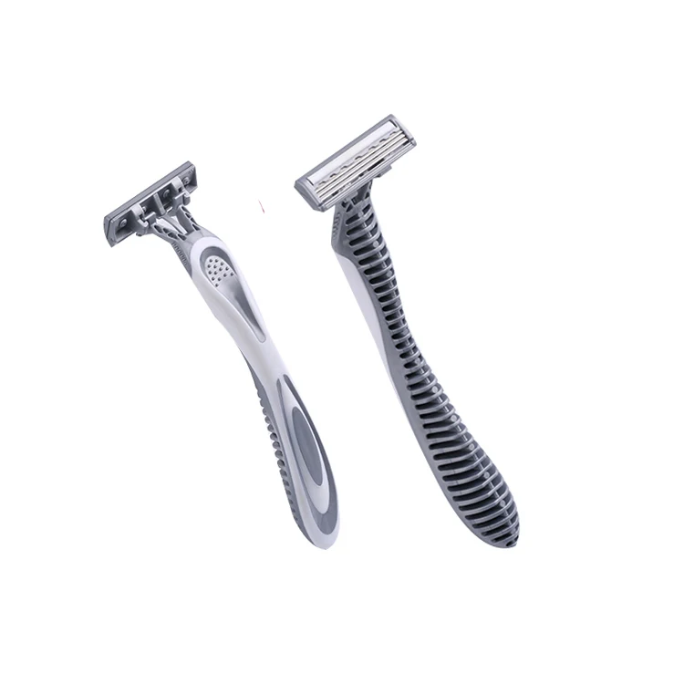 New Design Wholesale Cheap Triple Blades Razor Private Label Safety Shaving Blades Razor for Men