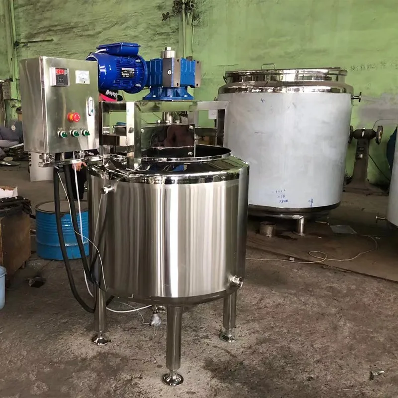 200 Gallon Open Top Stainless Steel Batch Pasteuriser Cheese Vat for Curd