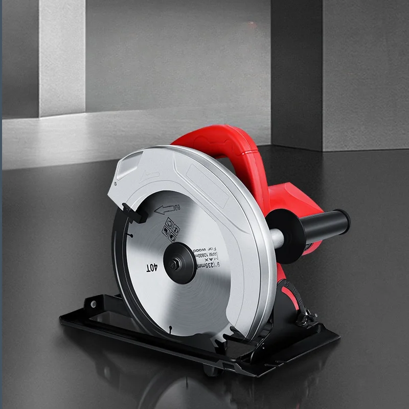 1800W Professional Portable 235mm Electric Table Saw Household Woodworking Power Tool with Aluminum Blade Industrial Grade
