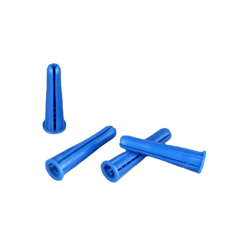 Professional Manufacturer Plastic Fixing Screw Anchor Conical Lip Anchor Plug With Screw