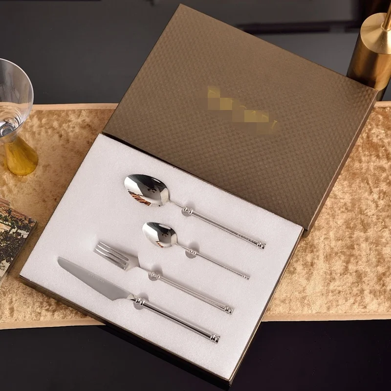 Hot Selling B Series Stainless Steel Tableware Knife Fork Spoon Set