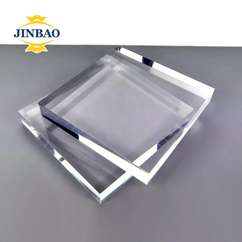 JINBAO 3mm decorationwholesale black transparent white clear color laser cutting mdf acrylic panels board sheet
