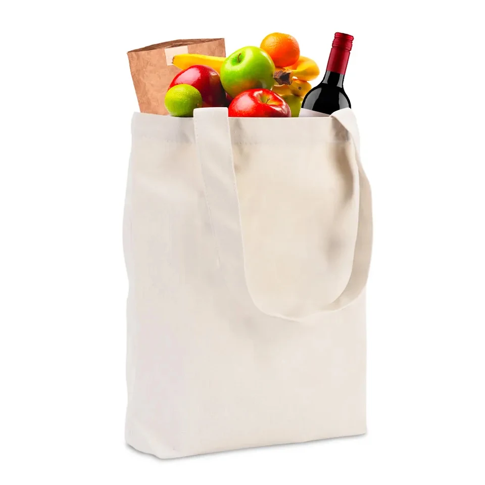 Chiterion Custom Top Quality Canvas Cotton Tote Shopping Bag Calico Shopper Bags With Logo Printed