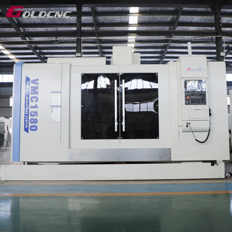 GOLDCNC VMC1580 Heavy Cutting Vertical Machining Center Manufacturer For Metal