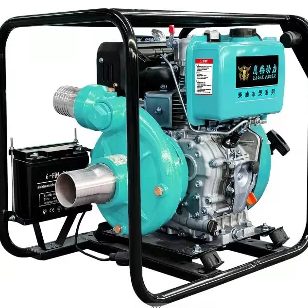 3-дюймовый чугунный дизельный водяной насос с 5 л.с., 15 л.с., морской пожаротушение и распределение воды для добычи и питьевой воды-OEM