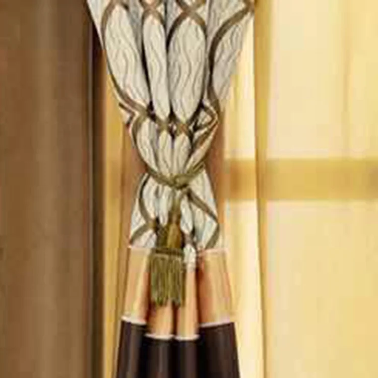 French Window Joint Embroidery Curtain Panels Turkish Window American Curtain Designs Material Samples