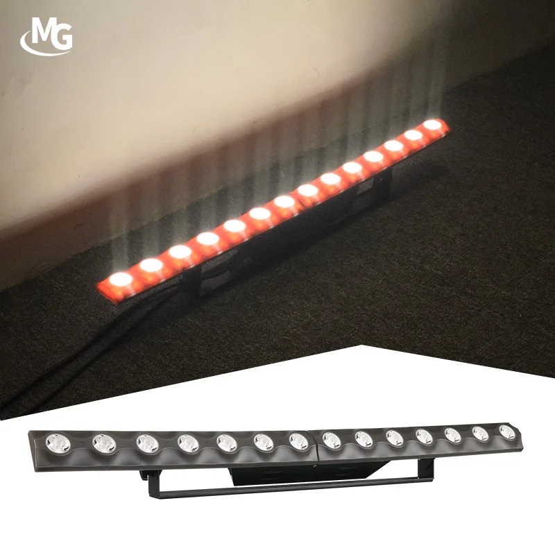 14pcs 3W 3in1 LED Wall Wash Cyclorama Light LED Background Matrix Light for Bar Stage Nightclub