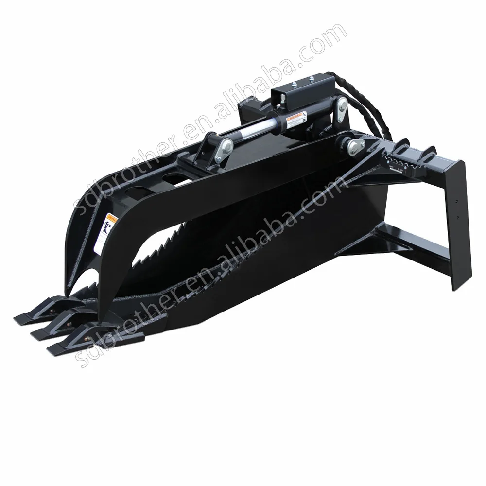 Shougong Tree Stump Removal Bucket with grapple