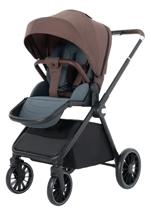 Compact luxury baby pram carriage multi-functional portable travel baby stroller accessories 3 in 1 baby stroller with car seat