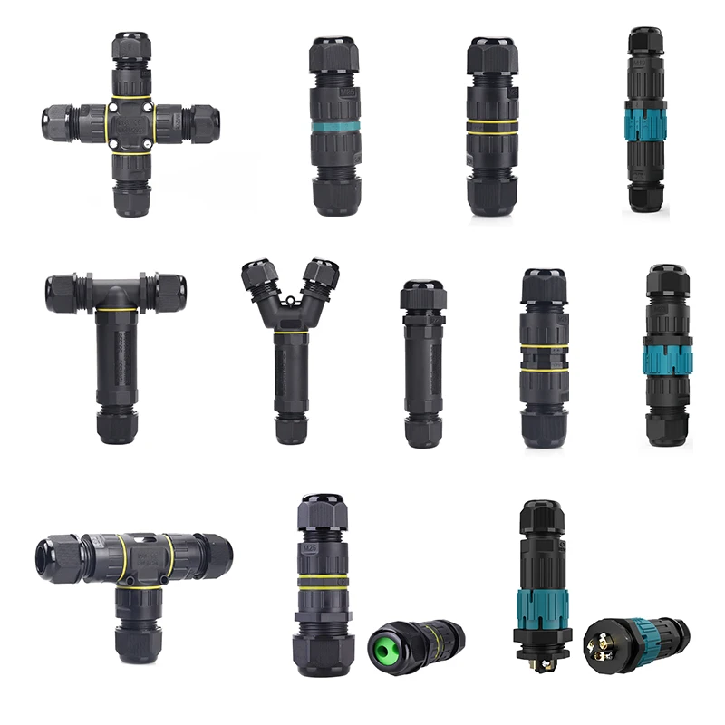 Weichat Simple And Cheap Design 2 Pin 3 Pin Screw Plastic Waterproof Terminal Connector