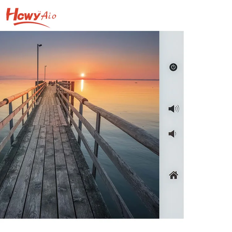 Widescreen 18.5 Inch White casing RK3566 CPU 4g+32g Android 11 Touch screen LED Tablet PC