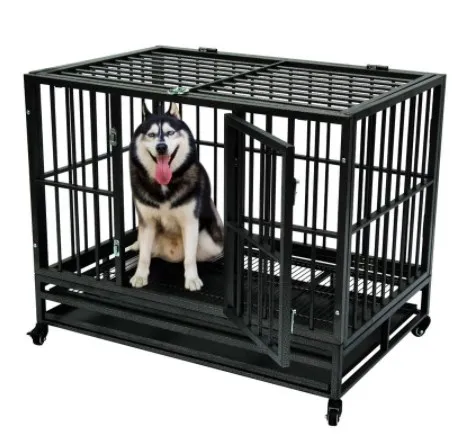 Metal Pet House Dog Cage for Home