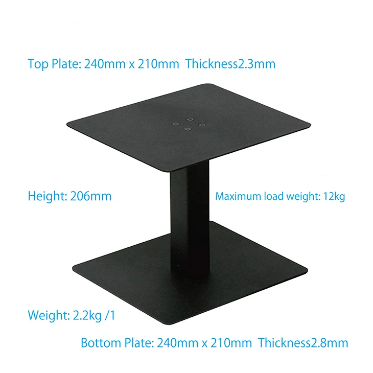 Metal mobile monitor audio speaker display stands made in Taiwan