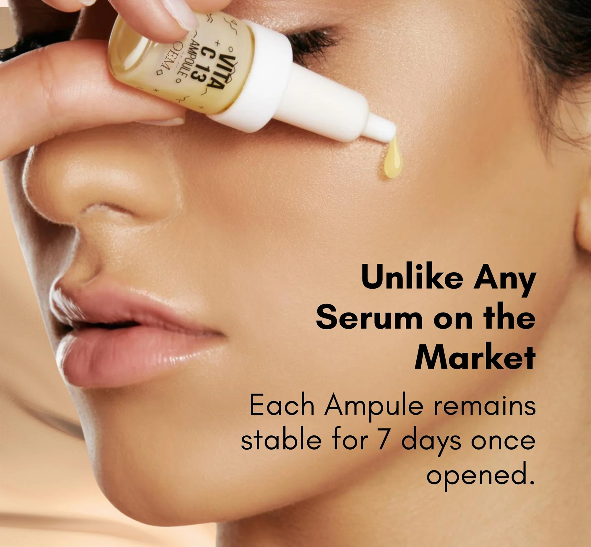 Vitamin C Face Ampoule Serum 13% Pure Super C Serum with Glutathio