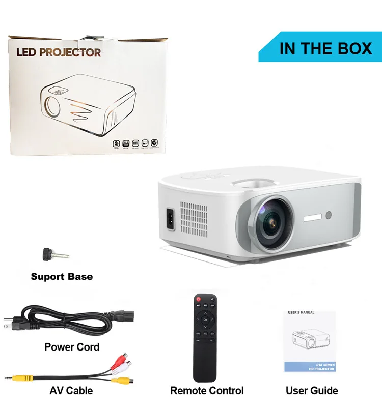 Hot Selling Viewsonic Mini Bi Led Projector Home Family Children Small Short Throw Projector DLP LED Lamp 3600 ANSI Lumens 2.6KG