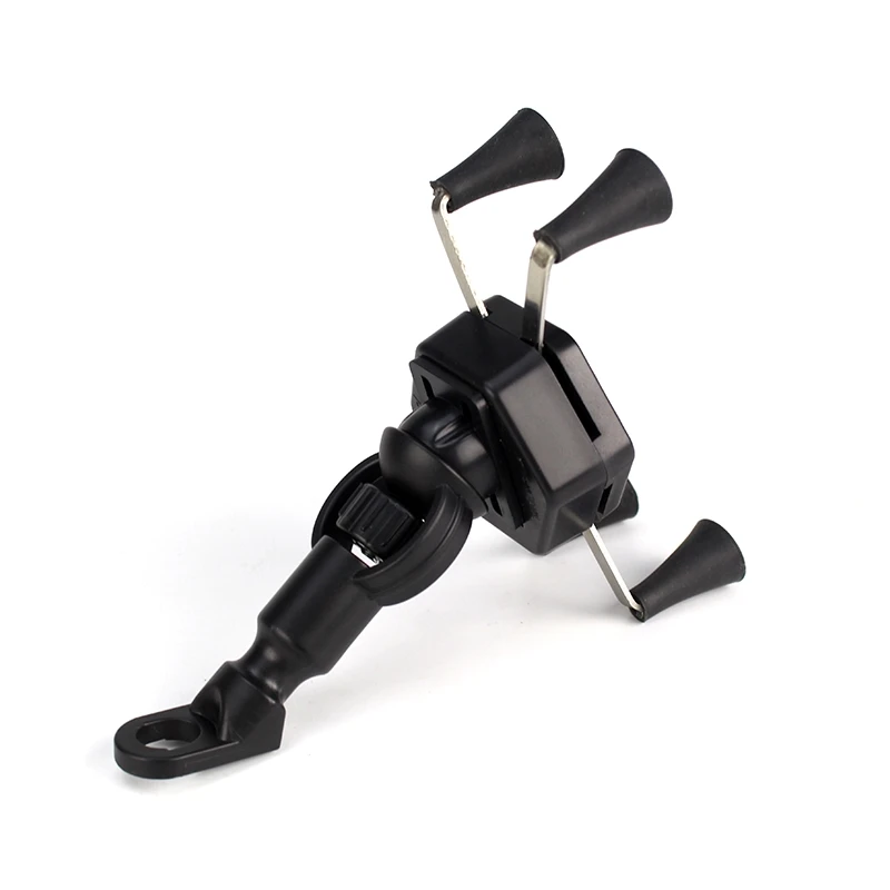 X Grip Motorcycle Phone Holder With Usb Charger Handlebar Bracket