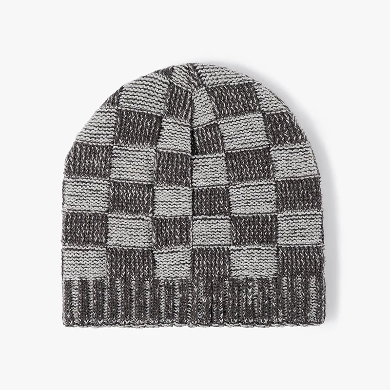 Beanie Hat Winter Fleece Style Knitted Hat Beach Business Handmade 100% Acrylic Unisex Customized Adults Low Price Adjustable