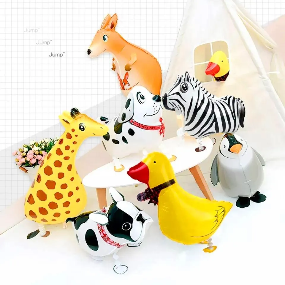 Горячая Распродажа, воздушные шары в форме животных, оптовая продажа, игрушка для домашних животных, ходячие животные, гелиевые шары из фольги для детей, украшения для вечеринки