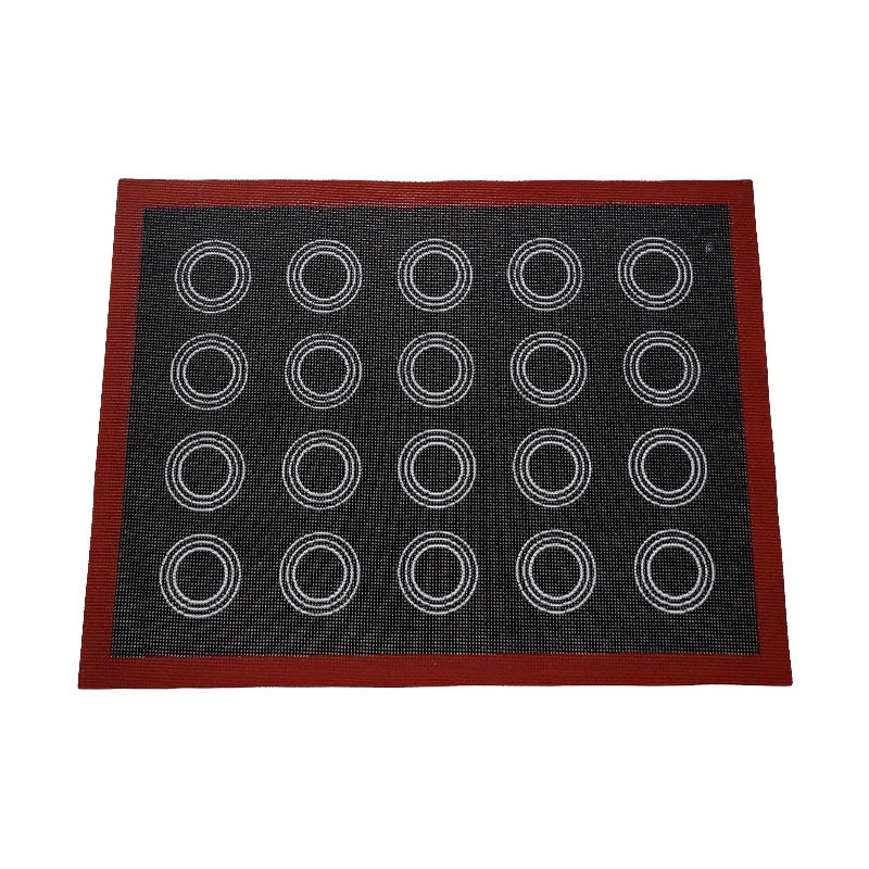 Excellent well-using Non-stick Silicone Baking Mat with perforation Oven Sheet Liner Bakery Tool in kitchen