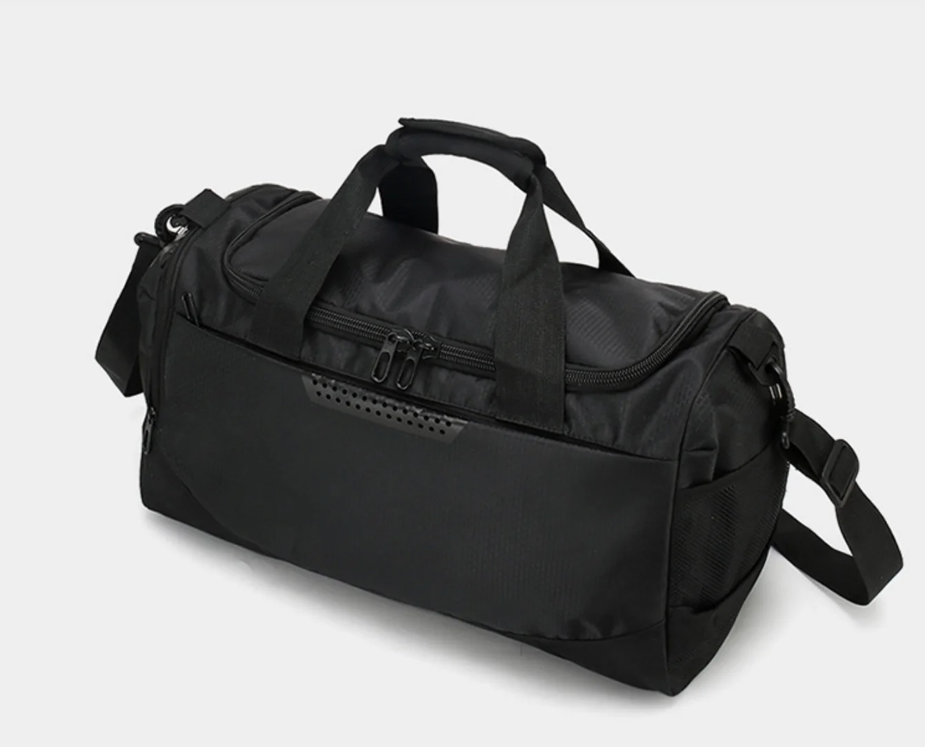 new arrival fashion design Custom Large Fitness Travel Duffle Bag Waterproof Black Mens Sports Gym Yoga Duffel Bag