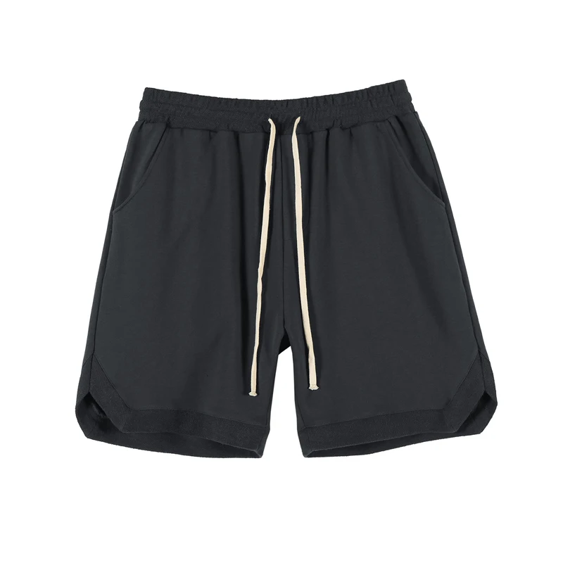 Wholesale Designer Logo Streetwear 100% Cotton Sweat Shorts for Men