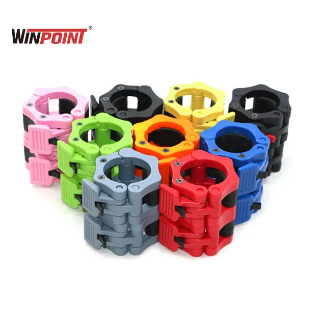 WINPOINT прочный нейлоновый цветной замок для штанги для использования в тренажерном зале