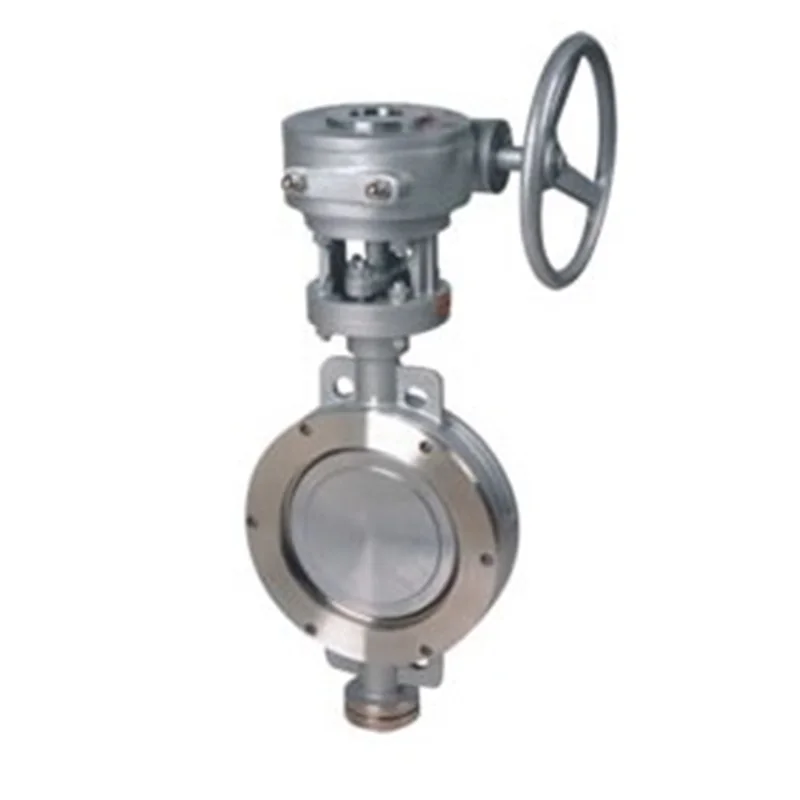 Turbine electro pneumatic High Performance Tripple Offset Butterfly Valve