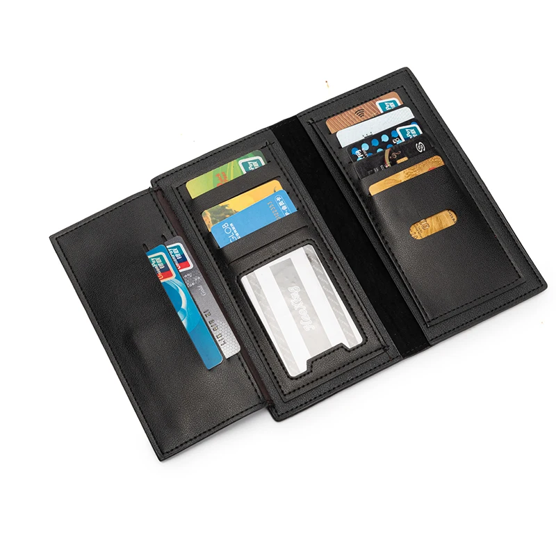 Long Wallet Card Wallet Colorful Hot Selling Vintage Genuine Crocodile Leather for Men Waterproof PU Polyester Zipper & Hasp 293