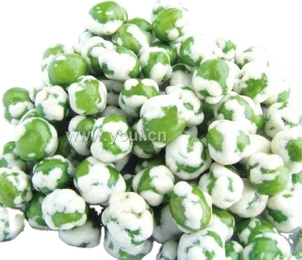 Chinese Wholesale Bean Snacks Healthy Coated Green Pea Protein Snacks
