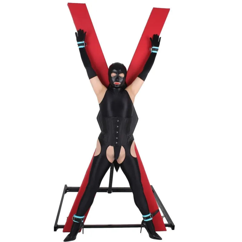 BDSM torture bed chair X rack mandatory adjustment classroom large props constrained fixed cross sex furniture for couples