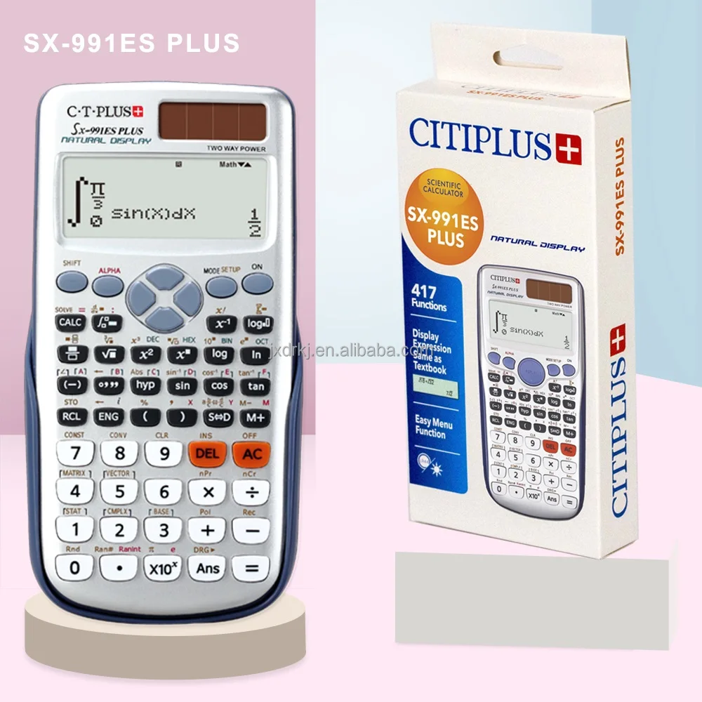 Calculadora логотип цена Математика профессиональные студенты sx-991es плюс калькулятор индивидуальные электронные научные калькуляторы