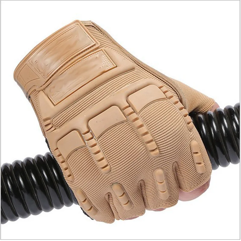 Half Finger Breathable Training Motorcycle Field CS Tactical Gloves