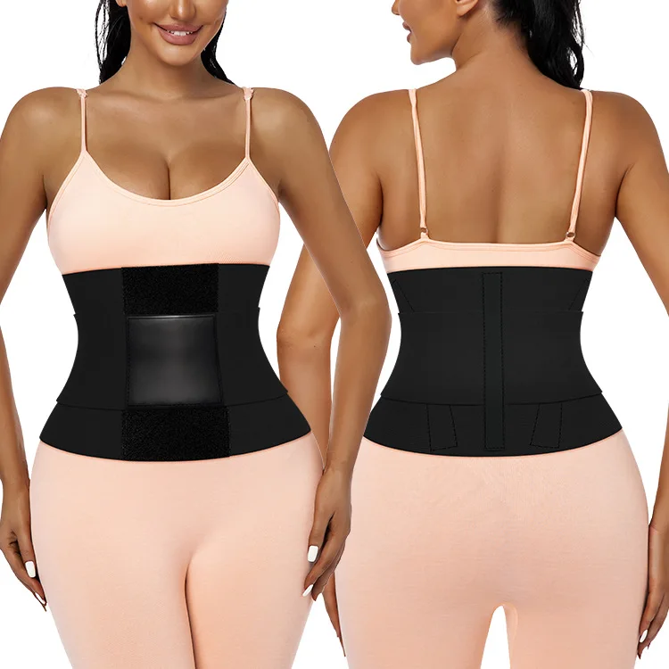 Private Label High Compression Elasticity Back Support Belt Trimmer Corset Women Waist Trainer Shaper with Dropshipping