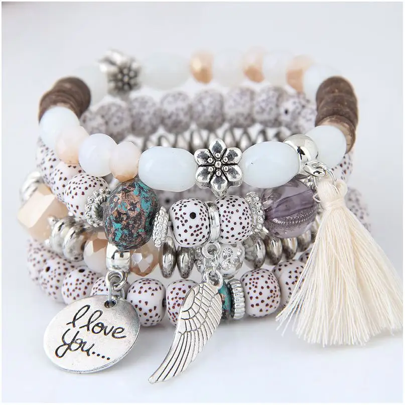 MIYOUKE Handmade Cuff Dragon Dubai Silicon Mens Wooden Glass Zirconia Black Sterling New Copper Bracelets For Arthritis Magnetic