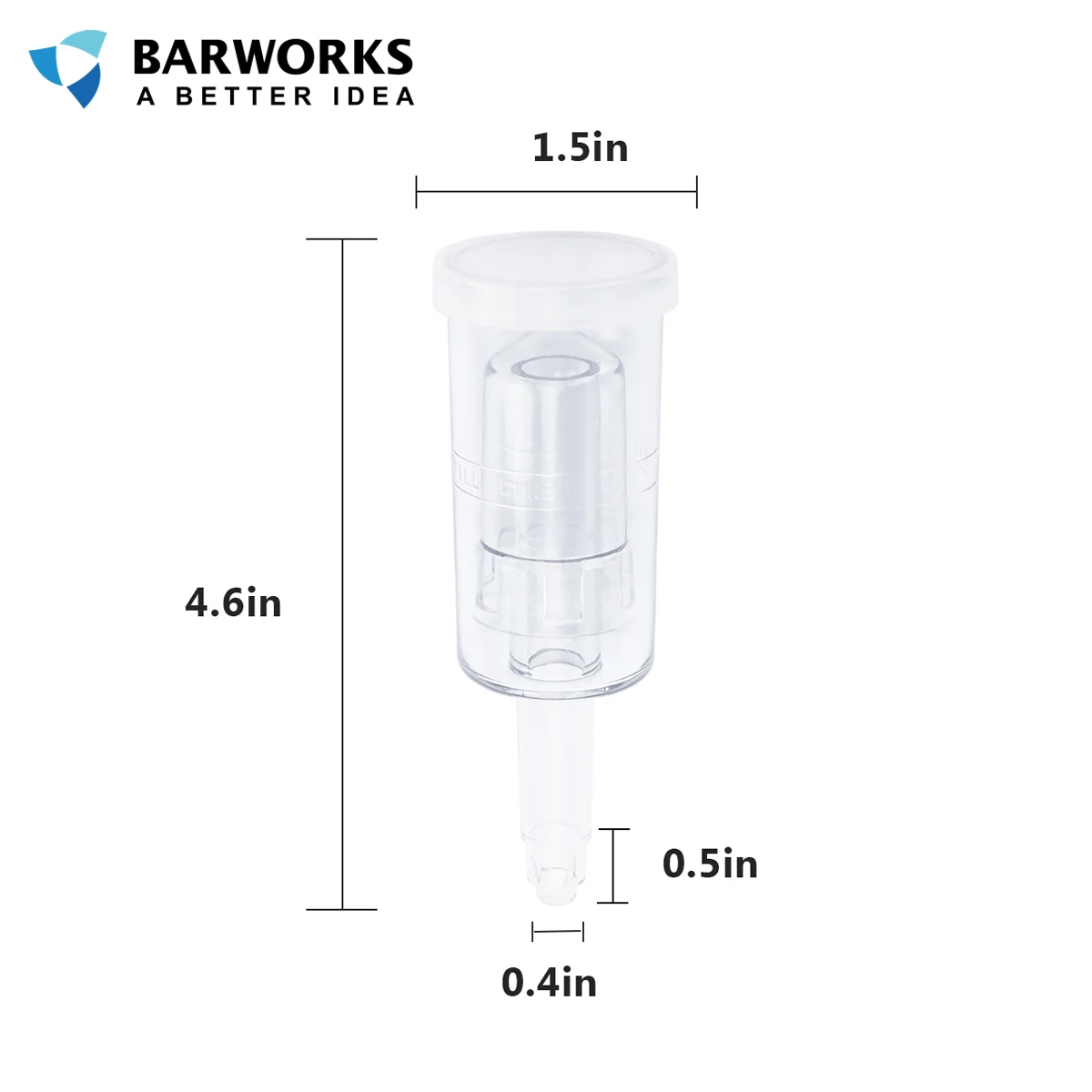 Wholesale Fermenting airlock for Home brewing 3-Piece Airlock  for Bottle Keg and Plastic Bucket