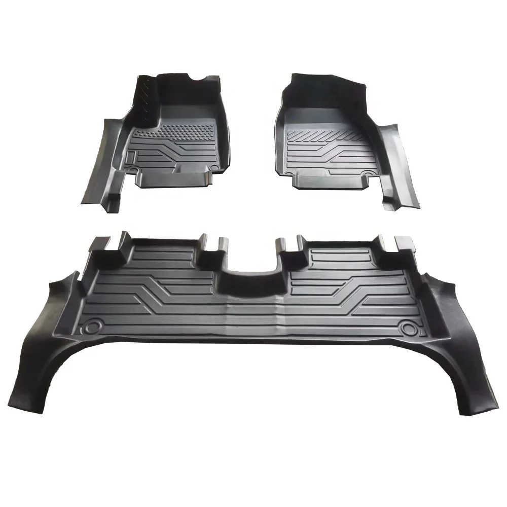 Best selling Auto accessories best quality car floor mat  9D 5D rifter dokker tepee stepway sandero logan TPE car mats