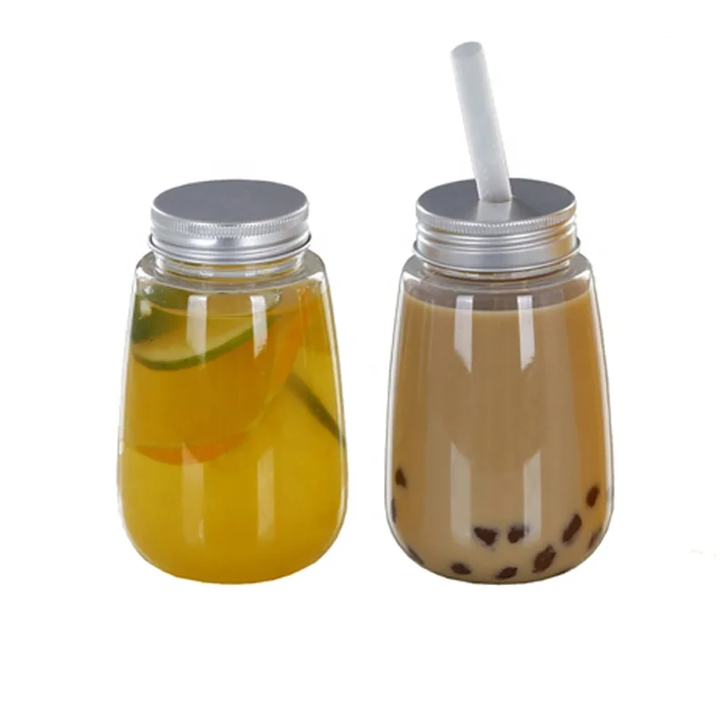 Empty 350ml pet transparent plastic  juice beverage  bottles  packaging